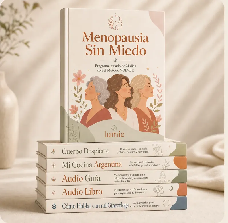 Kit Menopausia Sin Miedo: libro principal y 5 bonos